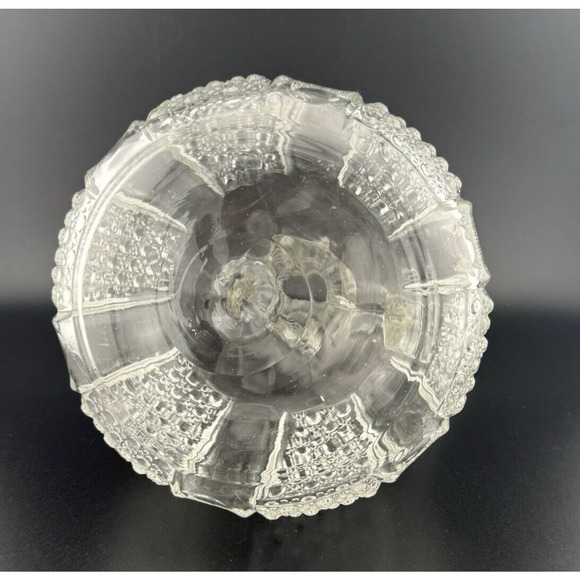 RARE Antique McKee 1898 EAPG " Rainbow clear" 8.75” Decanter w/Stopper - Picture 10 of 11